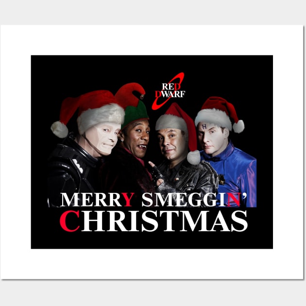 MERRY SMEGGIN CHRISTMAS Wall Art by VoidDesigns